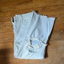 Vervet  light blue distressed cropped flares size 28 NWOT Photo 4