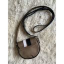 Furla  Metropolis Micro Crossbody Bag in Fango Nero Talco -Tan Photo 6