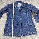 Liz Claiborne 1990’s  Denim Chore Three Pocket Jean Jacket Women's Small Photo 14