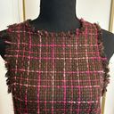 Majorelle Brown and Pink Vintage Sleeveless Tweed Dress Photo 1