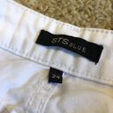 sts blue white distressed denim shorts Photo 5