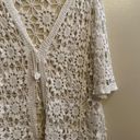 Nina Leonard Crochet Flower Cover-Up Photo 2