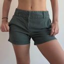 The Loft Green Khaki Shorts Size 4 Photo 2