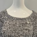 Vintage Havana  Marled Gray Distressed Side Zippers Slouch Sweater Photo 1