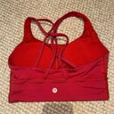 Lululemon Bright Pink Sports Bra Photo 1