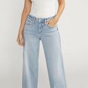 Silver Jeans NWOT High Rise Suki Wide Leg Jeans Size 33 TALL Photo 1