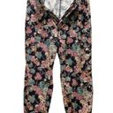 Anthropologie  Pants Anisa Floral Corduroy Relaxed Fit Joggers Women’s Size Large Photo 3