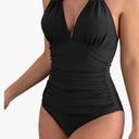 B2prity Women's Slimming One Piece Swimsuits Tummy Control Bathing Suit Halter Swimwear for Photo 1