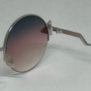 Fendi  Silver Round Blue Ombre Gemstone Jeweled Sunglasses FF 0243/S Photo 3