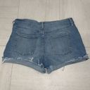 Gap  denim folded distressed jean short size 10/30 Photo 6