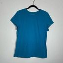 Tek Gear  Blue Slightly Fitted Scoop Neck Athletic Tee Size XL Photo 5