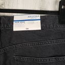 Arizona Jeans NWT  Co Black Stone Wash Denim Highest Rise Mom Jeans Size 19 Photo 10