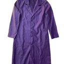 Spirit Halloween Suicide Squad Joker Purple Halloween Crocodile Trench Coat Photo 2