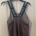 Nike PRO INTERTWIST LOOSE FIT DRI FIT TRAINING TANK TOP Photo 1