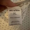 NEW Retrofete Marlene Silk Dress in White Size XL Photo 6