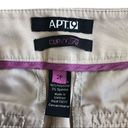 Apt. 9  Curvy Fit Khaki Tan Capri Slacks Pants 2P Photo 6