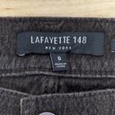 Lafayette 148  Womens Size 0 Thompson Jeans Stretch Snake Print Black Photo 10