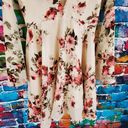 Style House  Floral Print V-Neck Boho Mini Dress Small Photo 4