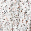 The Moon  & Madison Speckled Cowl Neck Woven Knit Sweater Size Small Photo 4