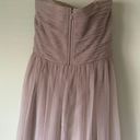 Birdy Grey Christina Convertible Dress - Tulle Sandy Mauve Full Body Textured Padded Photo 6