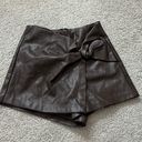 Emory park Leather Shorts Photo 0