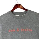 Sweaty Betty  Yoga Sweatshirt Crew Neck Size XS Grey Zen & Tonics Oversized Photo 1