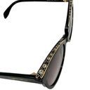 Alexander McQueen  AM0181S Cat Eye Jeweled Sunglasses Havana Tortoise w/ case Photo 3