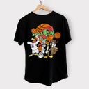 Looney Tunes Vintage 1990's Space Jam Jersey Shirt Photo 2