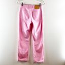 Bubblegum Escada High Waisted Ankle Length Straight Leg Jeans Stretch  Pink 36 Photo 11