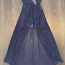 B Darlin Navy Blue High Low Formal / Homecoming / Prom Dress Photo 0