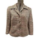 Sigrid Olsen Vintage  Tweed Blazer Button Down Jacket Blazer Women’s Size 8 Photo 0