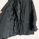 Woman Within  Black Down Fill Insulated Faux Fur Trim Parka Coat Size 1X Photo 4