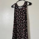 Tres Bien Black Floral Flowy Dress Photo 3