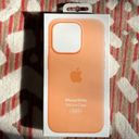 Apple iPhone 15 Pro Silicone Case in Orange Sorbet Photo 2