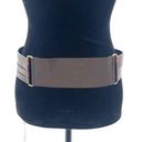 W By Worth  Women's Wide Leather Stretch and Straps Fashion Belt Brown Small Photo 3