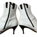 Donald Pliner  Leather Mid Calf Pointed Toe Boots, Ivory Photo 6