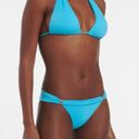 Melissa  Odabash Grenada Blue String Bikini Top Swimsuit 46 10 Medium New NWT Photo 9