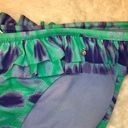 American Eagle  Outfitters Tie Dye Ruffle Bikini Bottoms Women’s Size Large Photo 1