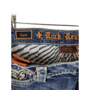 Rock Revival  Women's Distressed Medium Blue Leni Easy Bootcut Denim Jeans 30 Photo 5
