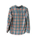 L.L.Bean Women's  Plaid Button Down Shirt - Size M - Red & Blue Photo 1