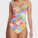 Bleu Rod Beattie Bleu By Rod Beattie Women Floral-Printed One-Piece Size 20W Photo 0