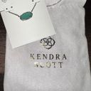 Kendra Scott Elisa / Pendant Necklace Silver Chalcedony Glass NEW Photo 0