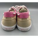 Polo  Ralph Lauren Womens Lilia Sneakers Pink Tan  10 Photo 3