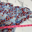 Poupette St. Barth  Ivy Mini Dress Blue Red Floral blue Kookoo Bird Photo 6