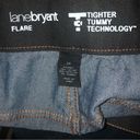 Lane Bryant  Tighter Tummy Tuck Dark Denim Stretch Flare Jean Size 24X34 Plus Sz. Photo 2