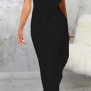 XL One Shoulder Jumpsuit Strapless Asymmetric Long Pant Elegant Jumpsuits Romper Photo 1