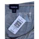 Torrid  Plus Size Gray Jersey Side Cinch Bodycon Midi Sheath Dress NWT 2X Photo 4