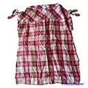 Soho  New York & Co Women's Small Pink Sleeveless Plaid Shirt Photo 1