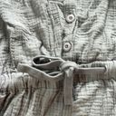 The Range Basin &  Size Medium Grey Gauze Romper Photo 2