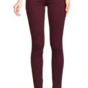 Paige  Verdudo Ankle Beet Burgundy Skinny Jeans Size 28 NWT Photo 0